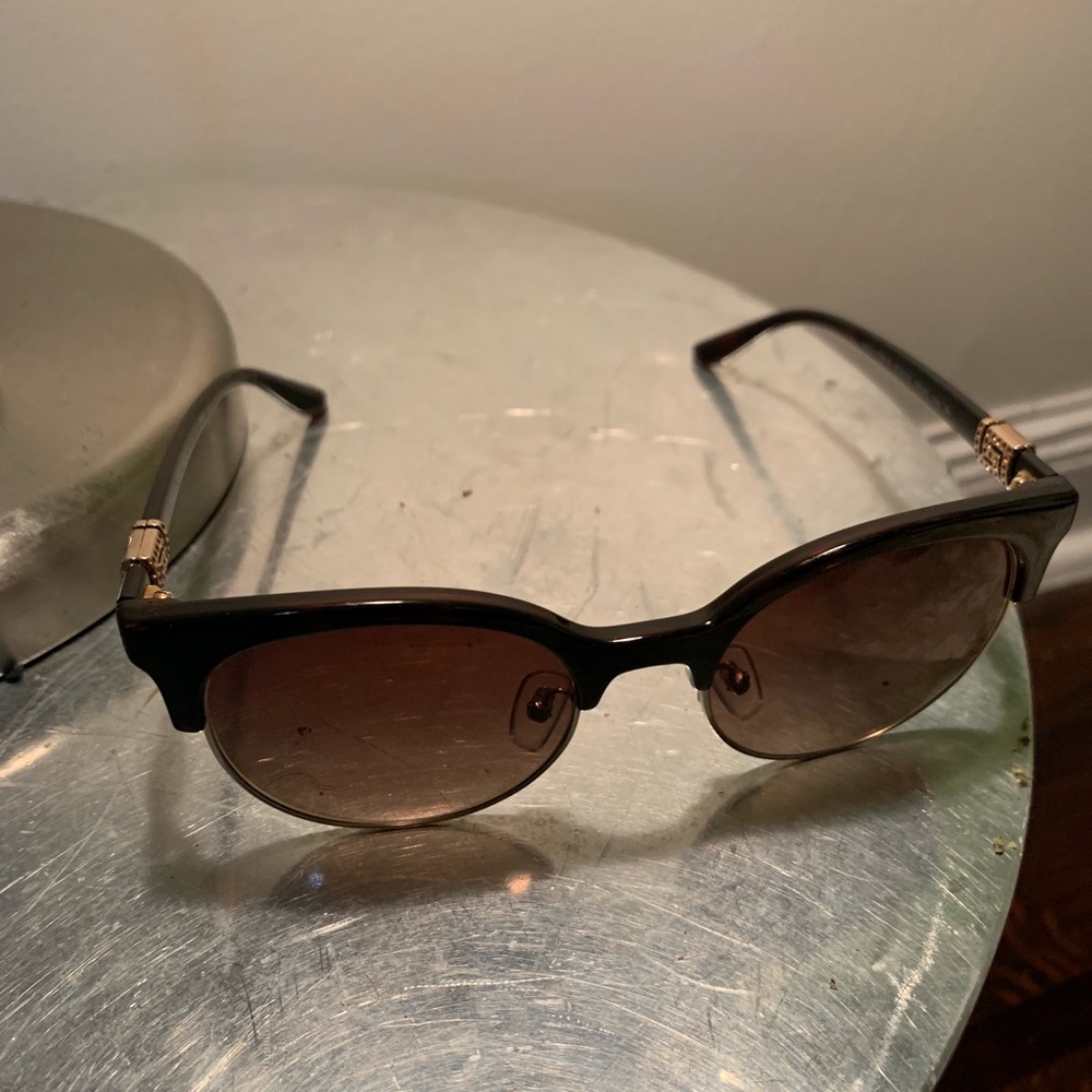 VERSACE 4326B 5212/13 140 SUNGLASSES GOLD BLACK